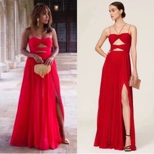 Amur Lana Dress Red